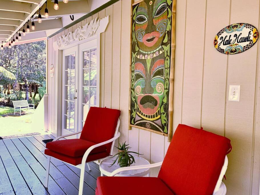 Hau'Oli Place Tiki Cottage In וולקנו מראה חיצוני תמונה