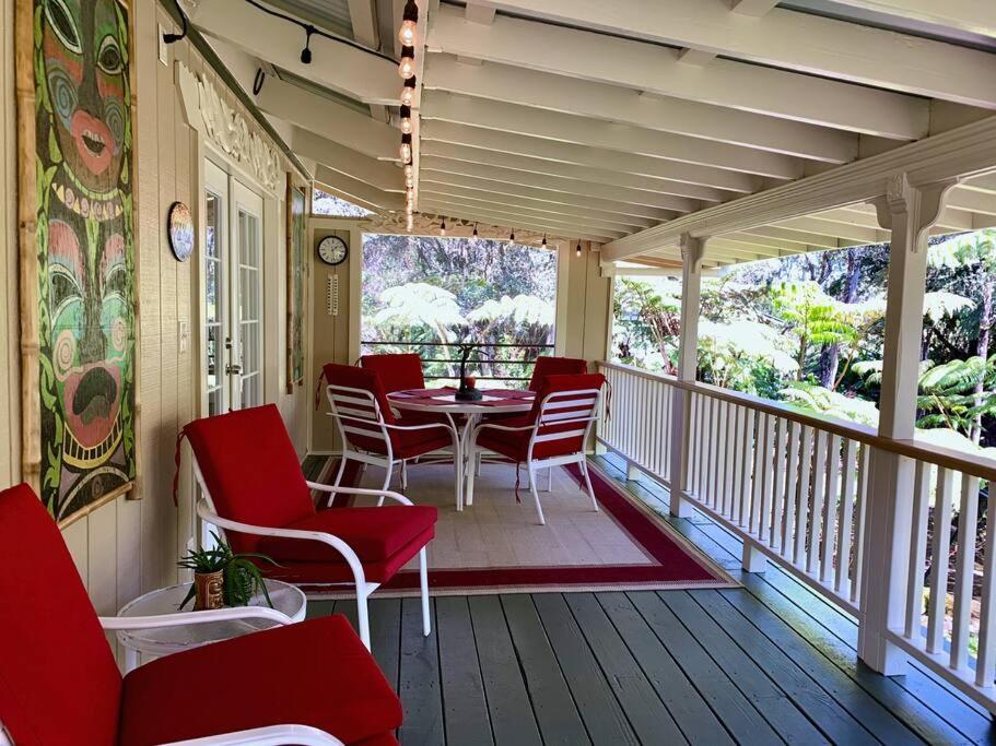 Hau'Oli Place Tiki Cottage In וולקנו מראה חיצוני תמונה